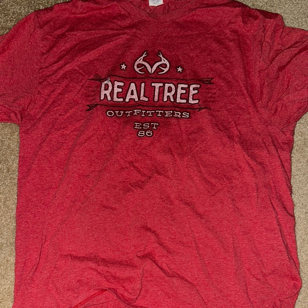 Realtree Red Short Sleeve Tee